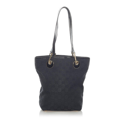 Gucci GG Canvas Eclipse Tote Bag (SHG-32617)