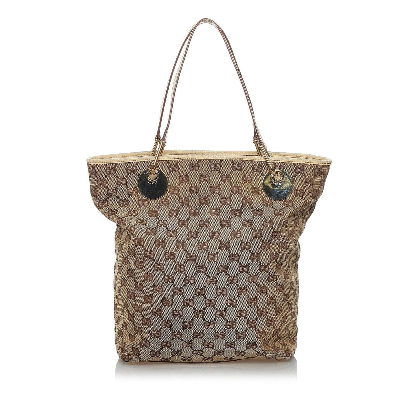 Gucci GG Canvas Eclipse Tote Bag (33763)