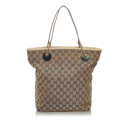 Gucci GG Canvas Eclipse Tote Bag (33763)