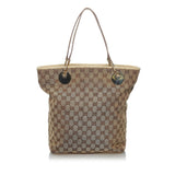 Gucci GG Canvas Eclipse Tote Bag (33763)