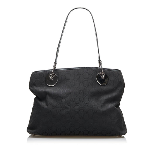 Gucci GG Canvas Eclipse Tote (MHZWjN)