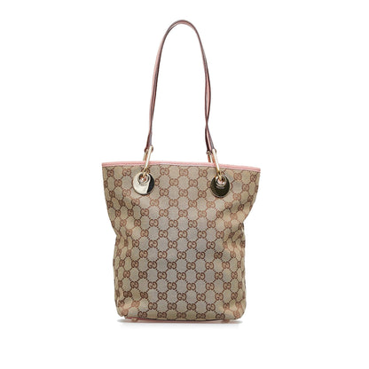 Gucci GG Canvas Eclipse Tote (0u46Wb)