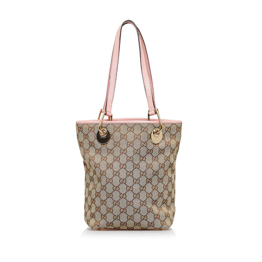 Gucci GG Canvas Eclipse Tote (Yam187)