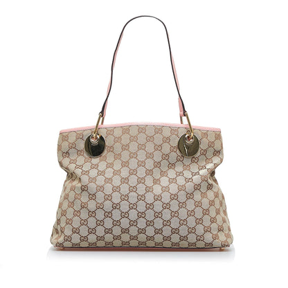 Gucci GG Canvas Eclipse Tote (YupSAN)