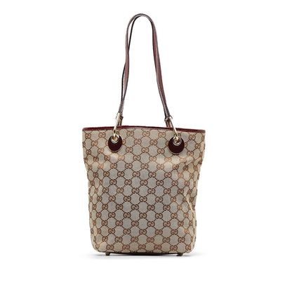 Gucci GG Canvas Eclipse Tote (PaKaf2)