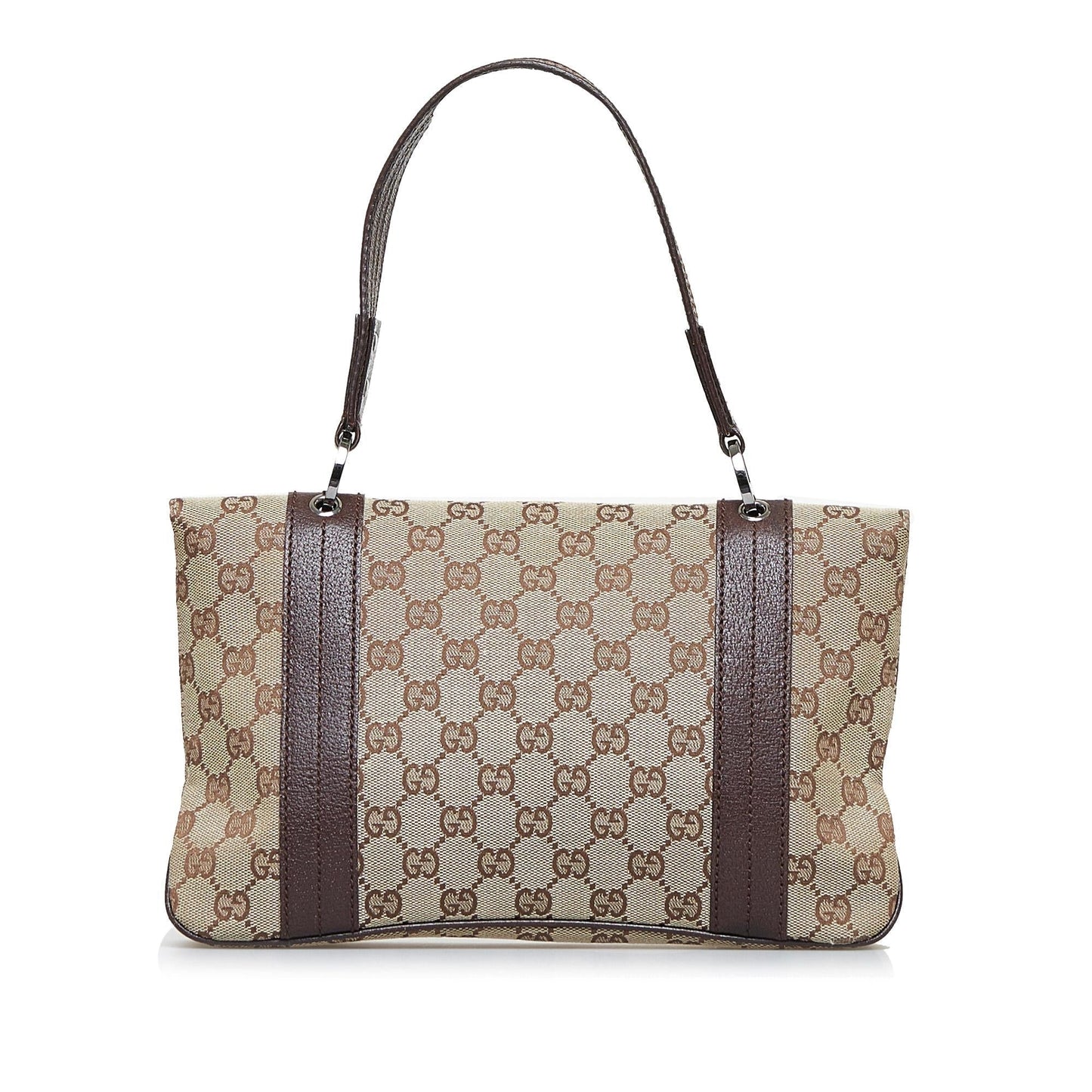 Gucci GG Canvas Flap Handbag (wwcrBP)
