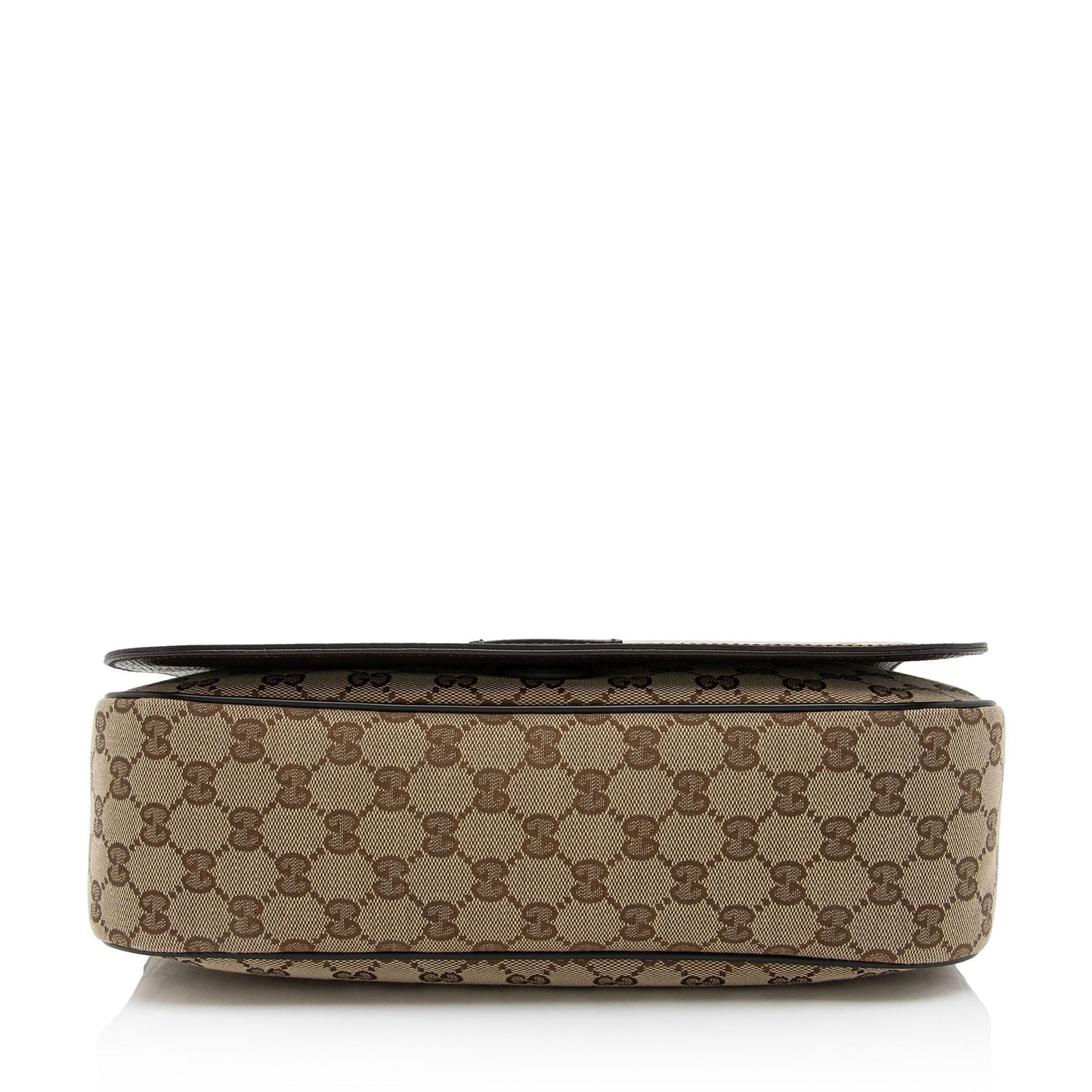 Gucci GG Canvas Flap Messenger Bag (SHF-Dgivt4)