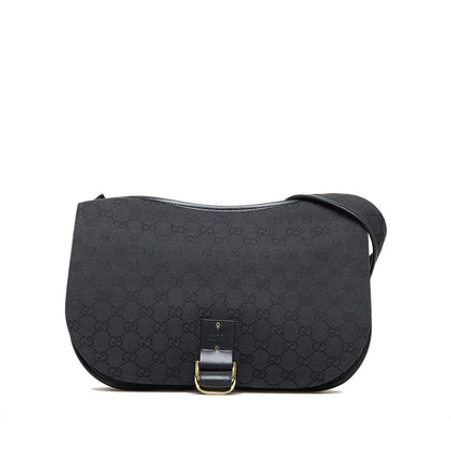 Gucci GG Canvas Flap Shoulder Bag (tltDgF)