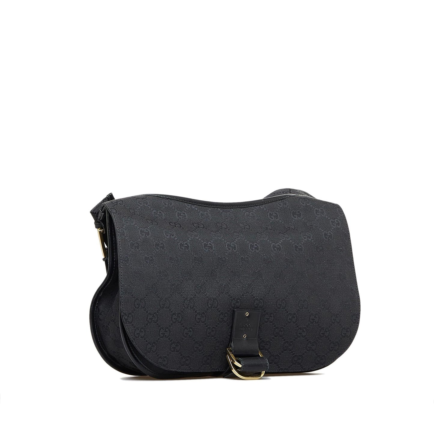 Gucci GG Canvas Flap Shoulder Bag (tltDgF)