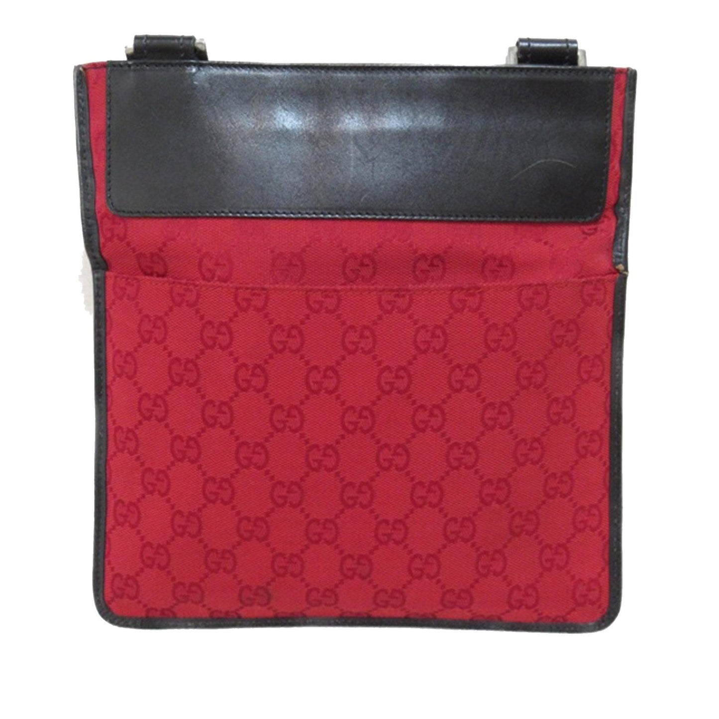 Gucci GG Canvas Flat Messenger Bag (wErO8J)