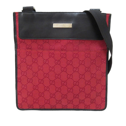 Gucci GG Canvas Flat Messenger Bag (wErO8J)