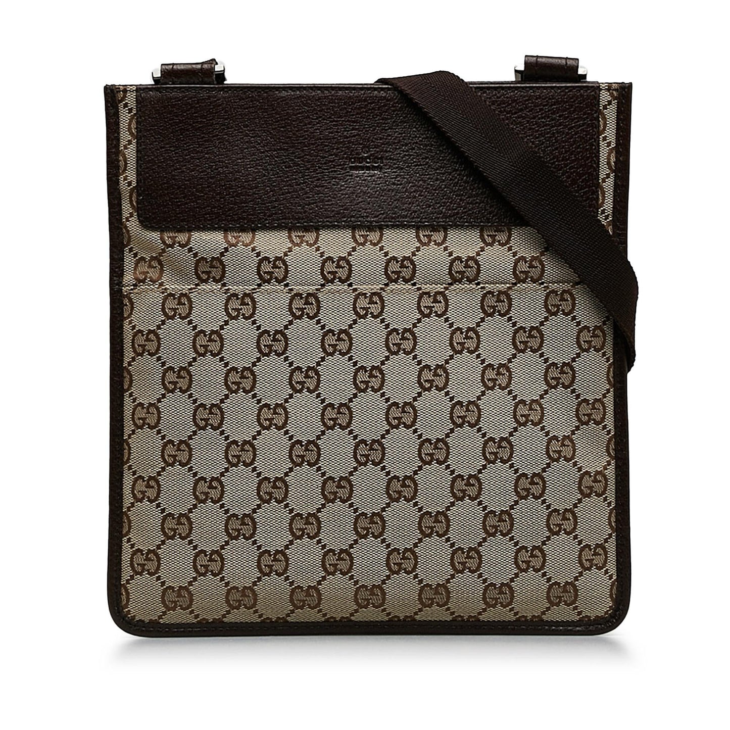 Gucci GG Canvas Flat Messenger (tmDaTa)