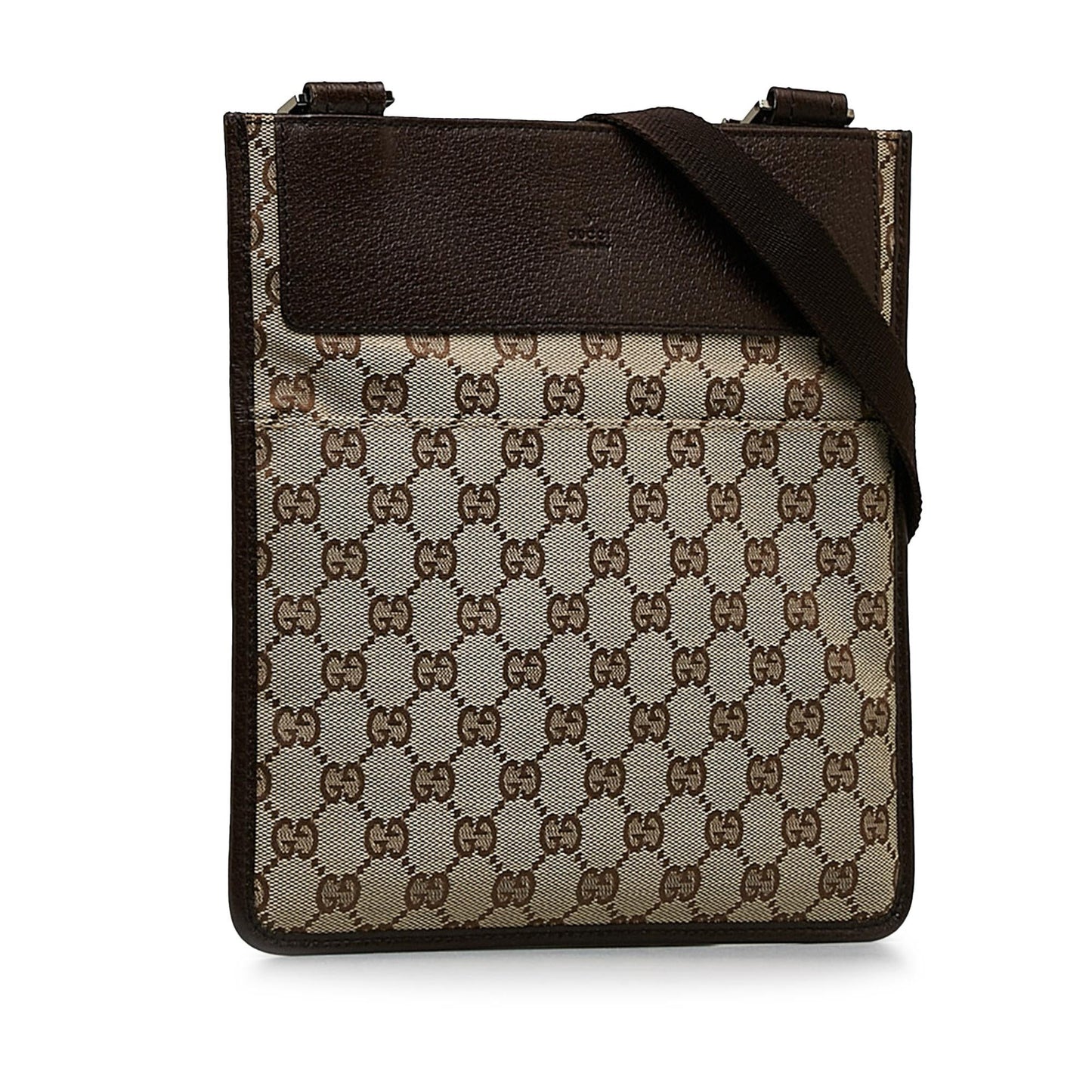 Gucci GG Canvas Flat Messenger (tmDaTa)
