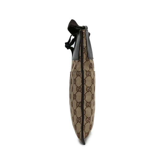Gucci GG Canvas Flat Messenger (UptcBo)
