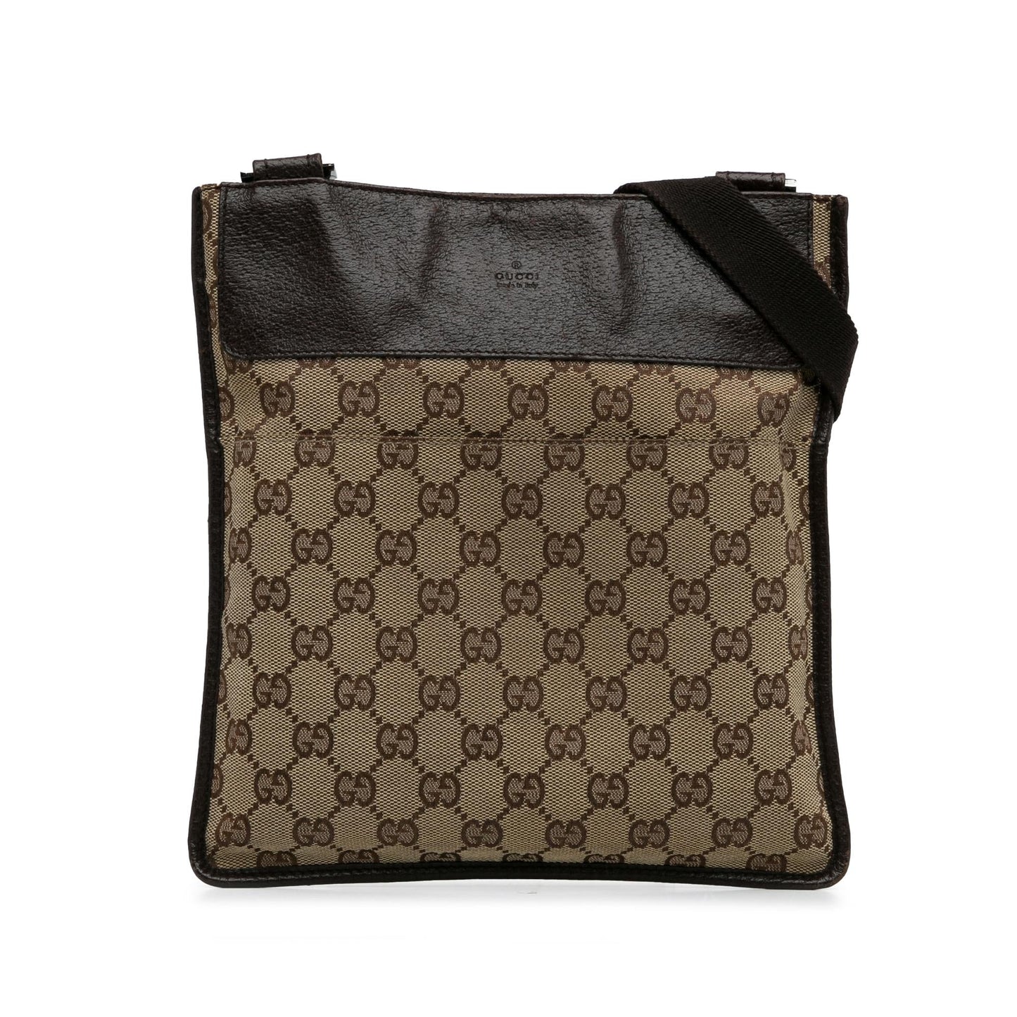 Gucci GG Canvas Flat Messenger (UptcBo)