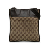Gucci GG Canvas Flat Messenger (UptcBo)