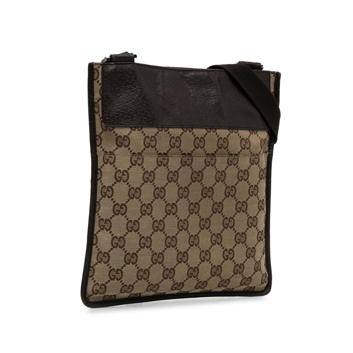 Gucci GG Canvas Flat Messenger (UptcBo)