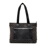 Gucci GG Canvas Front Pocket E/W Shopping Tote (SHF-23636)