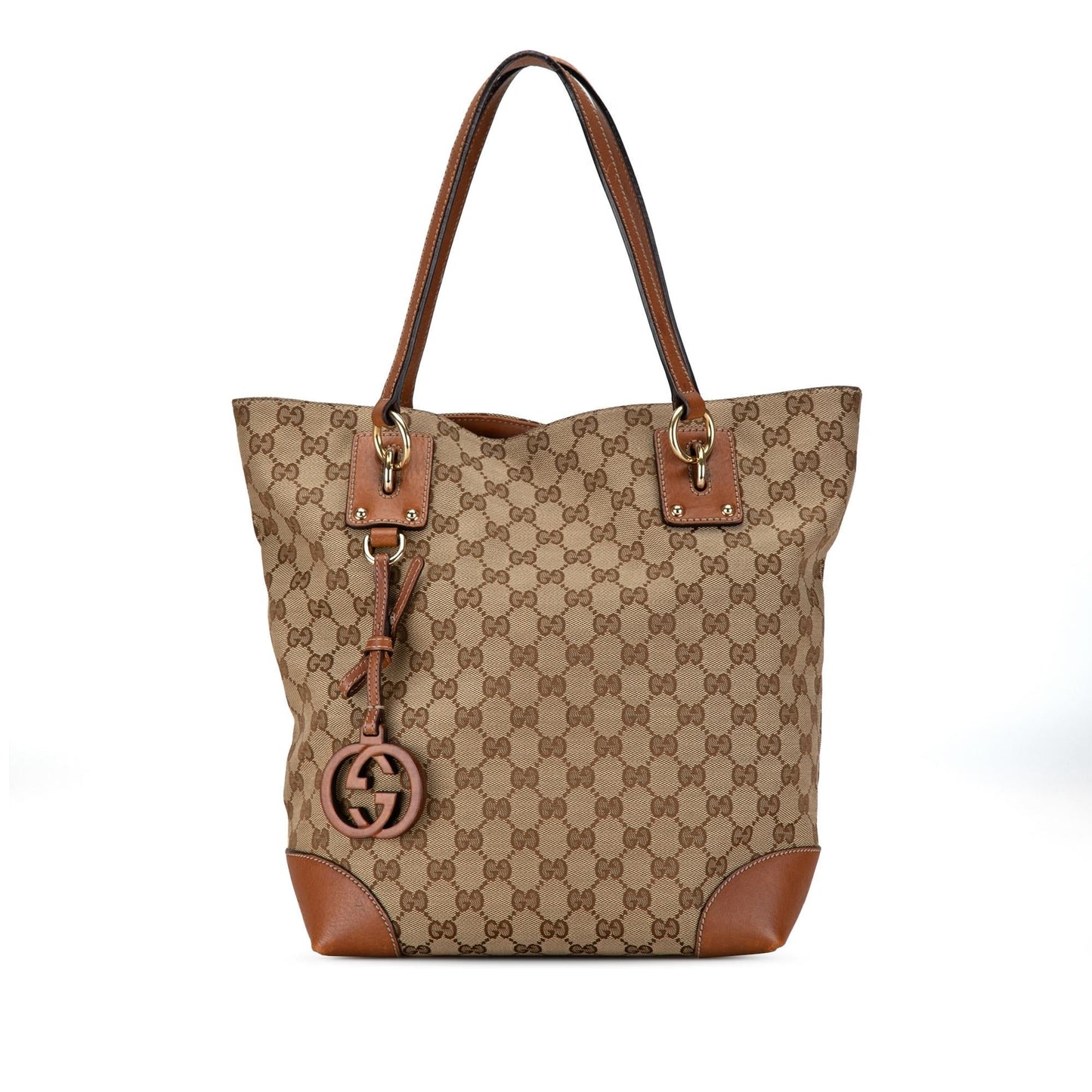 Gucci GG Canvas GG Charm Tote (s2pq0g)
