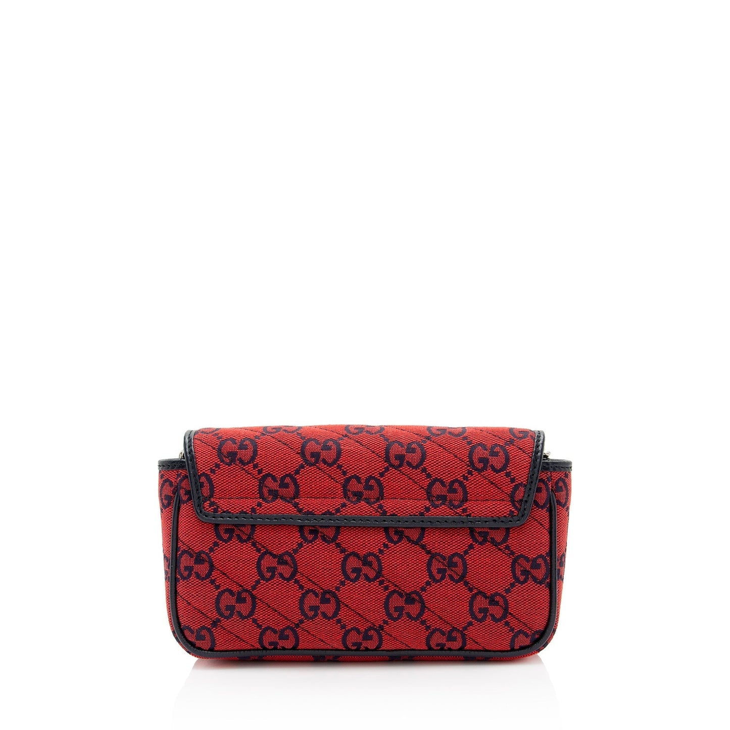Gucci GG Canvas GG Marmont Mini Flap Bag