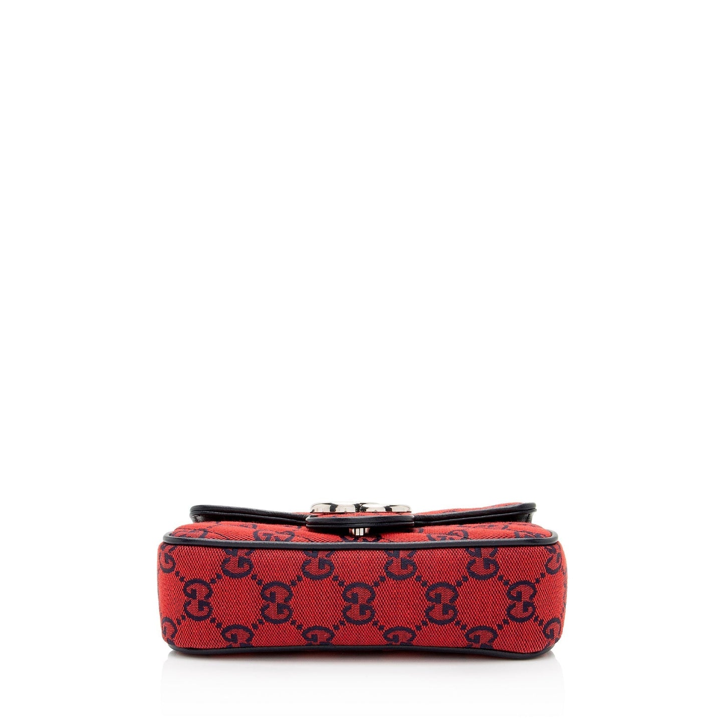 Gucci GG Canvas GG Marmont Mini Flap Bag