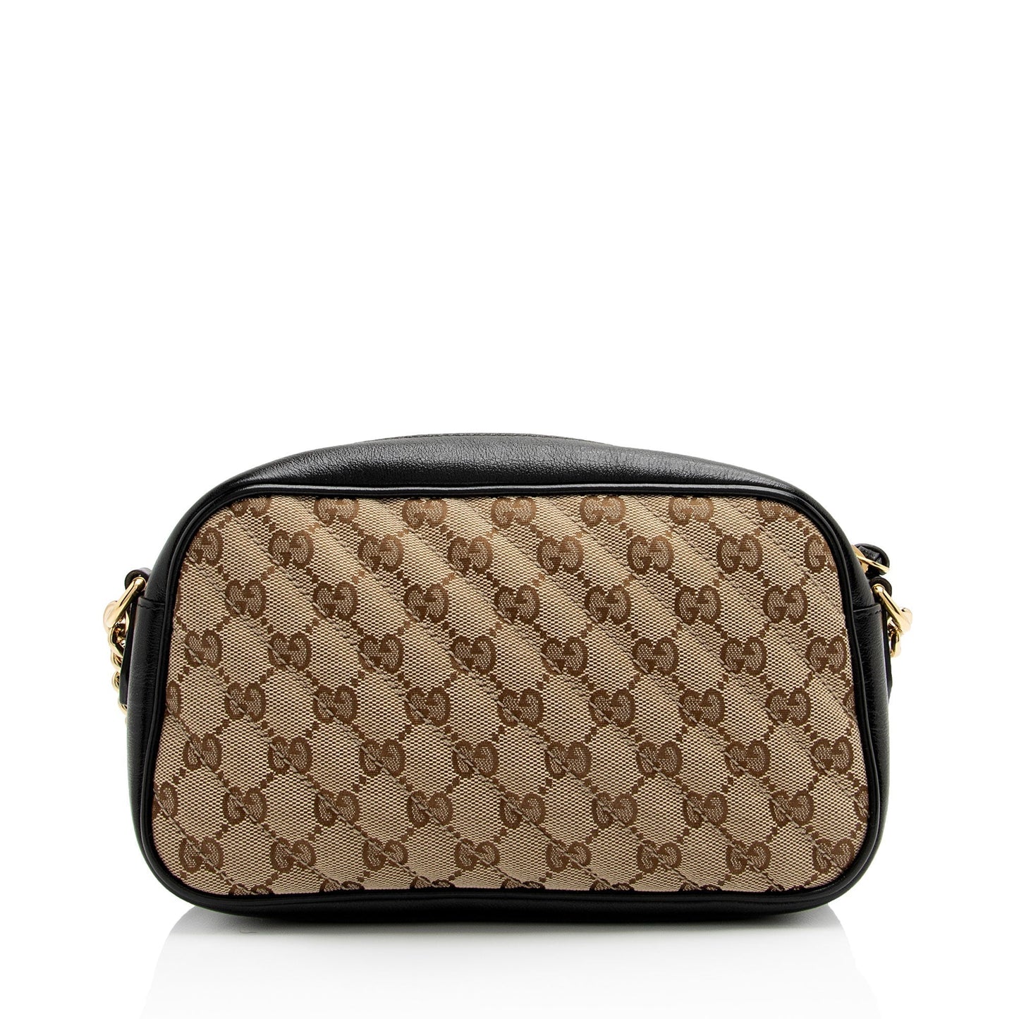 Gucci GG Canvas GG Marmont Small Shoulder Bag (SHF-OkDG16)