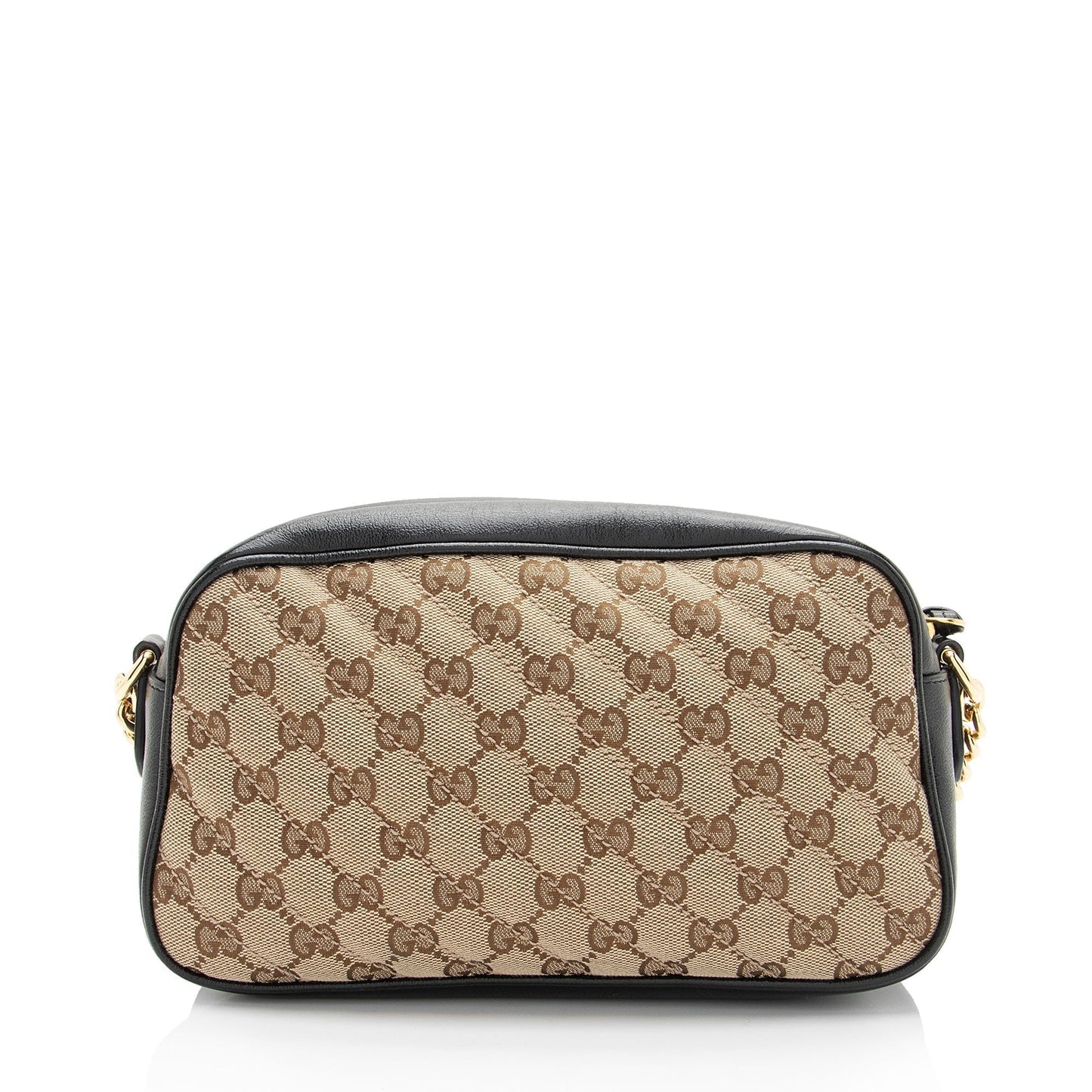 Gucci GG Canvas GG Marmont Small Shoulder Bag (SHF-vFaifH)