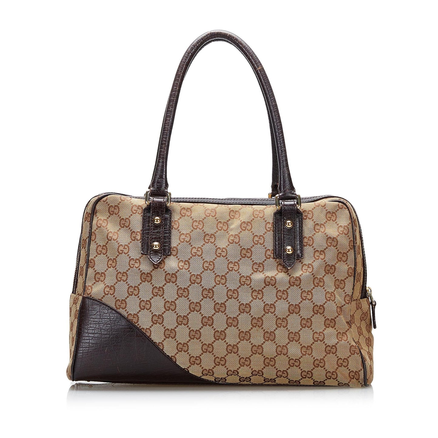 Gucci GG Canvas Hasler Handbag (kbVyMT)