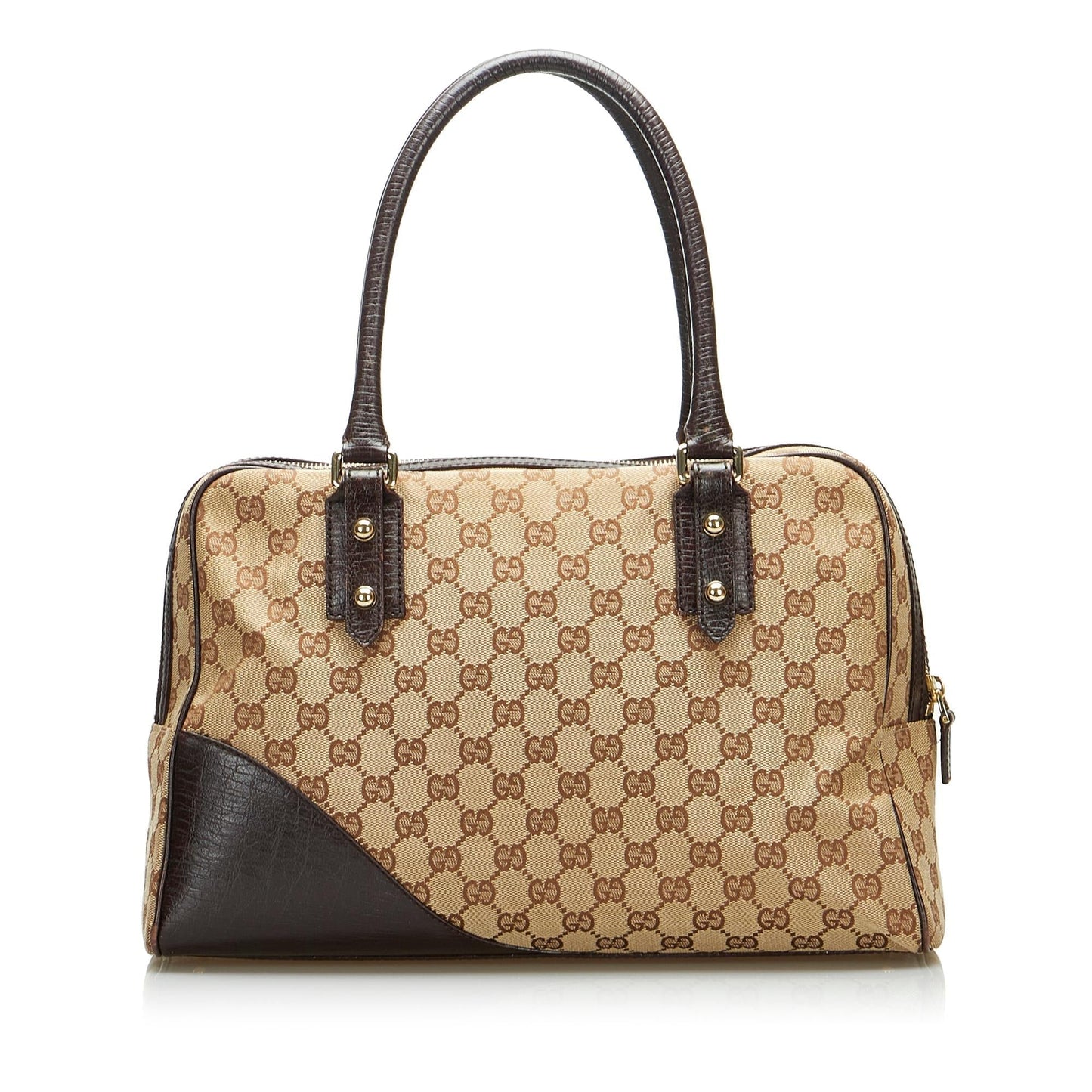 Gucci GG Canvas Hasler Handbag (7i2EZI)