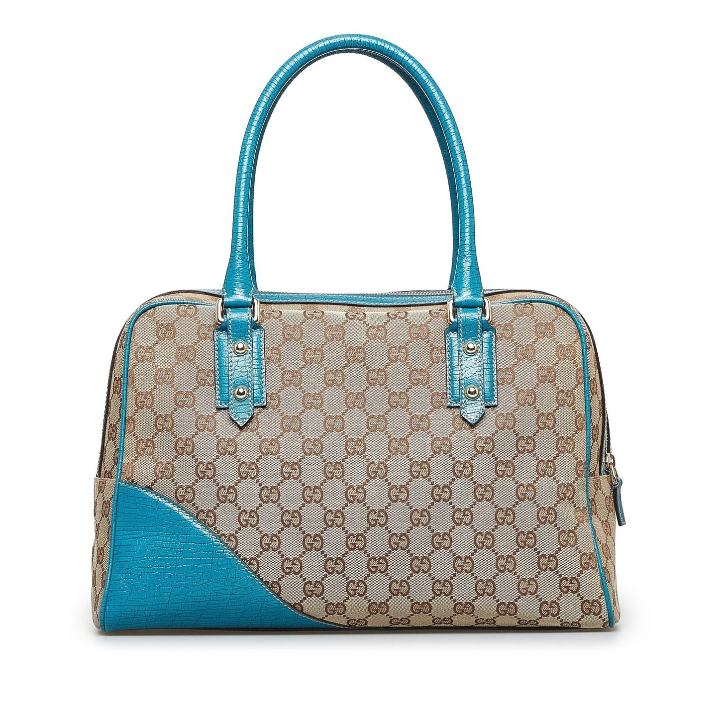 Gucci GG Canvas Hasler Handbag (0vFtKP)