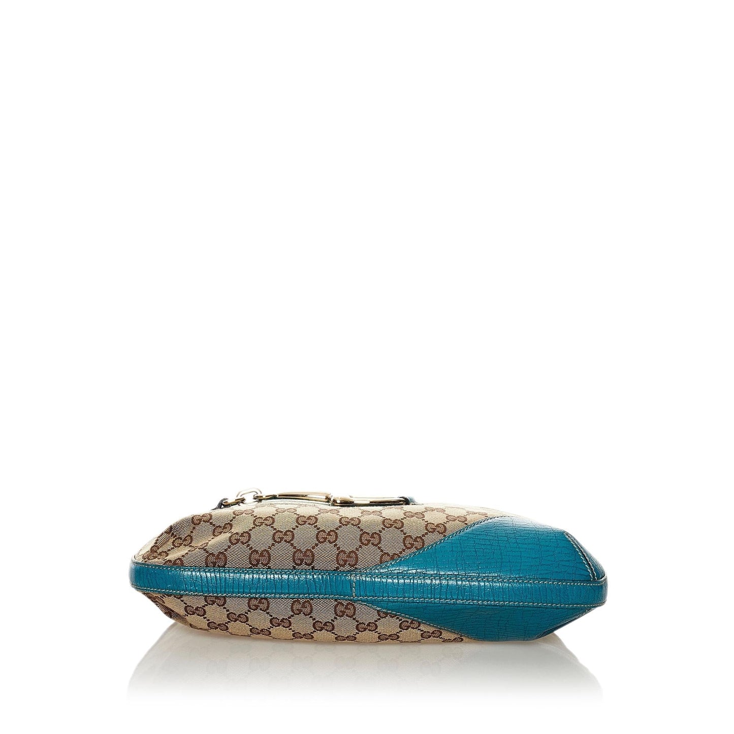 Gucci GG Canvas Hasler Horsebit Shoulder Bag (34318)