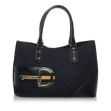Gucci GG Canvas Hasler Tote Bag (SHG-29653)