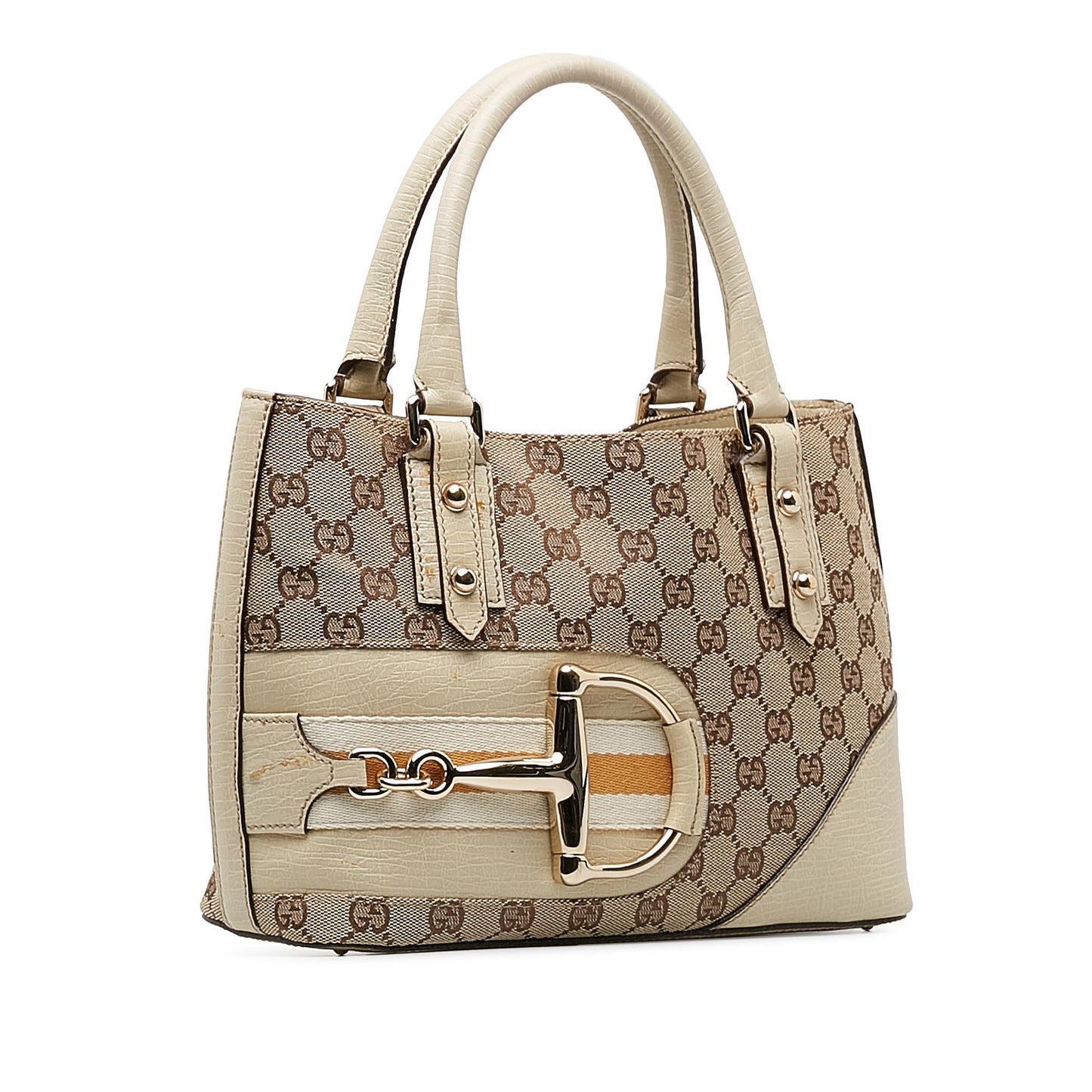 Gucci GG Canvas Hasler Web Shoulder Bag (gXgbJg)