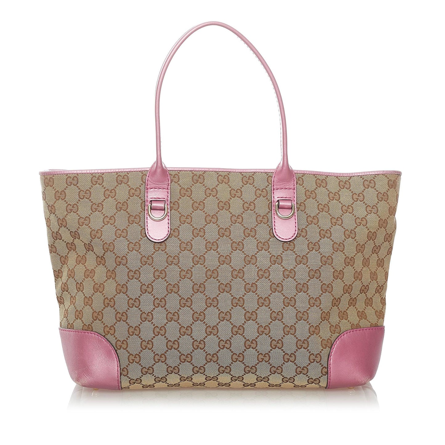 Gucci GG Canvas Heart Bit Tote Bag (32999)