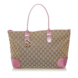 Gucci GG Canvas Heart Bit Tote Bag (32999)