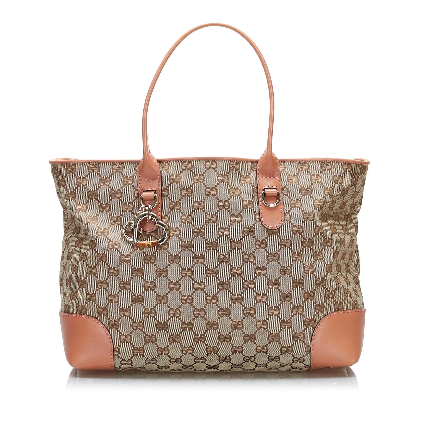 Gucci GG Canvas Heart Bit Tote (3fnCTw)