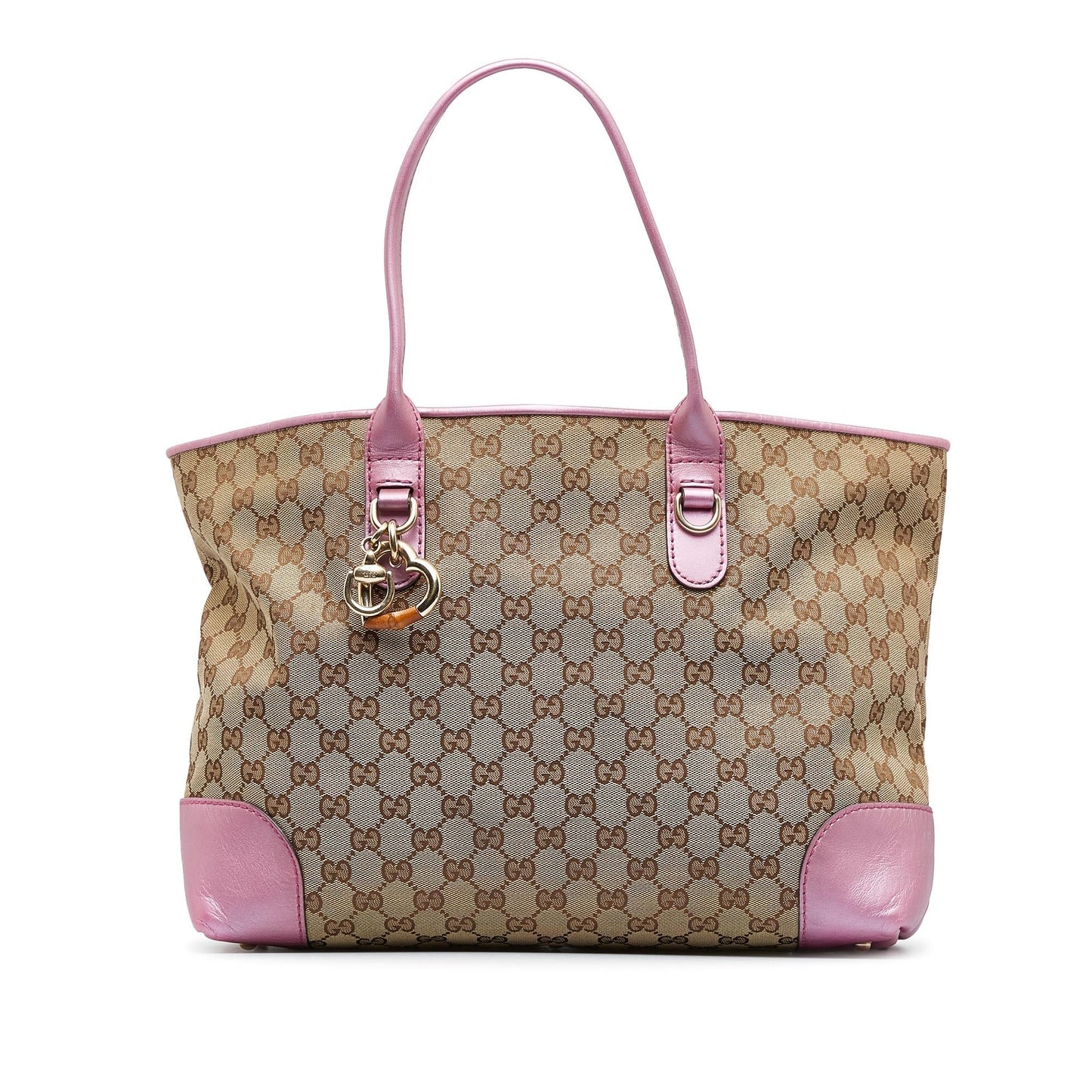 Gucci GG Canvas Heart Bit Tote (8tNWwL)