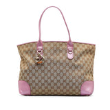 Gucci GG Canvas Heart Bit Tote (8tNWwL)