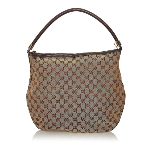 Gucci GG Canvas Hobo Bag (33590)