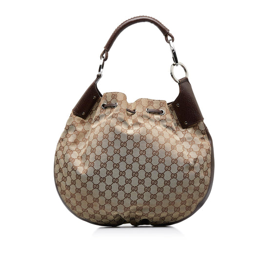 Gucci GG Canvas Hobo Bag (4cK0K3)