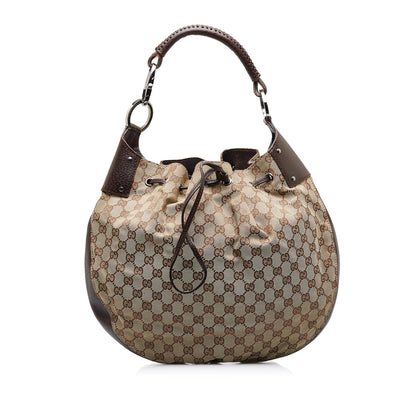 Gucci GG Canvas Hobo Bag (4cK0K3)