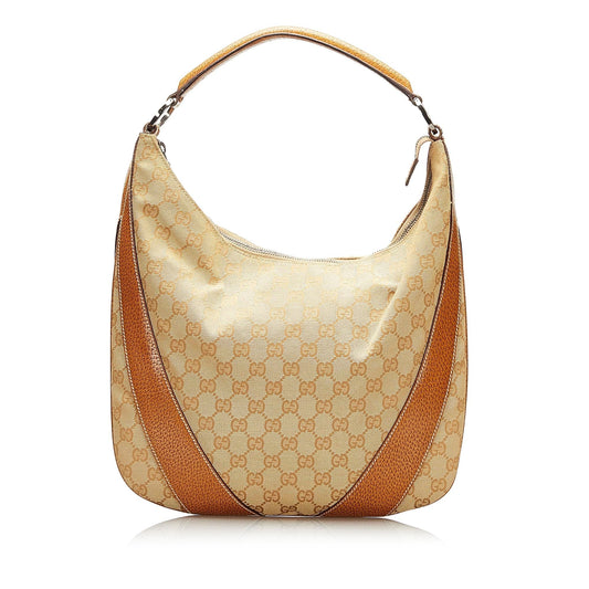 Gucci GG Canvas Hobo (35114)