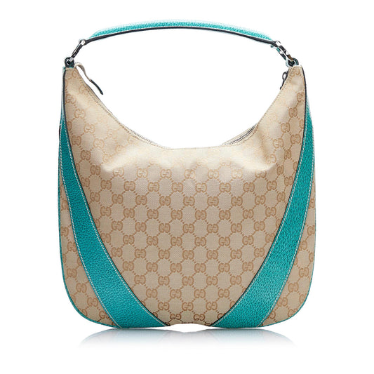 Gucci GG Canvas Hobo (ValwMn)