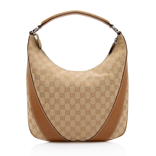 Gucci GG Canvas Hobo (SHF-6yWFBi)