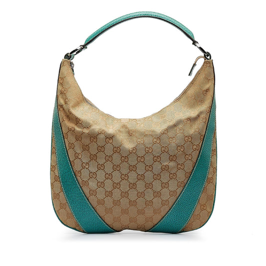 Gucci GG Canvas Hobo (ISh30v)