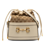 Gucci GG Canvas Horsebit 1955 Bucket Bag (sD1os5)