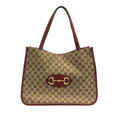 Gucci GG Canvas Horsebit 1955 Tote Bag (JoBboi)