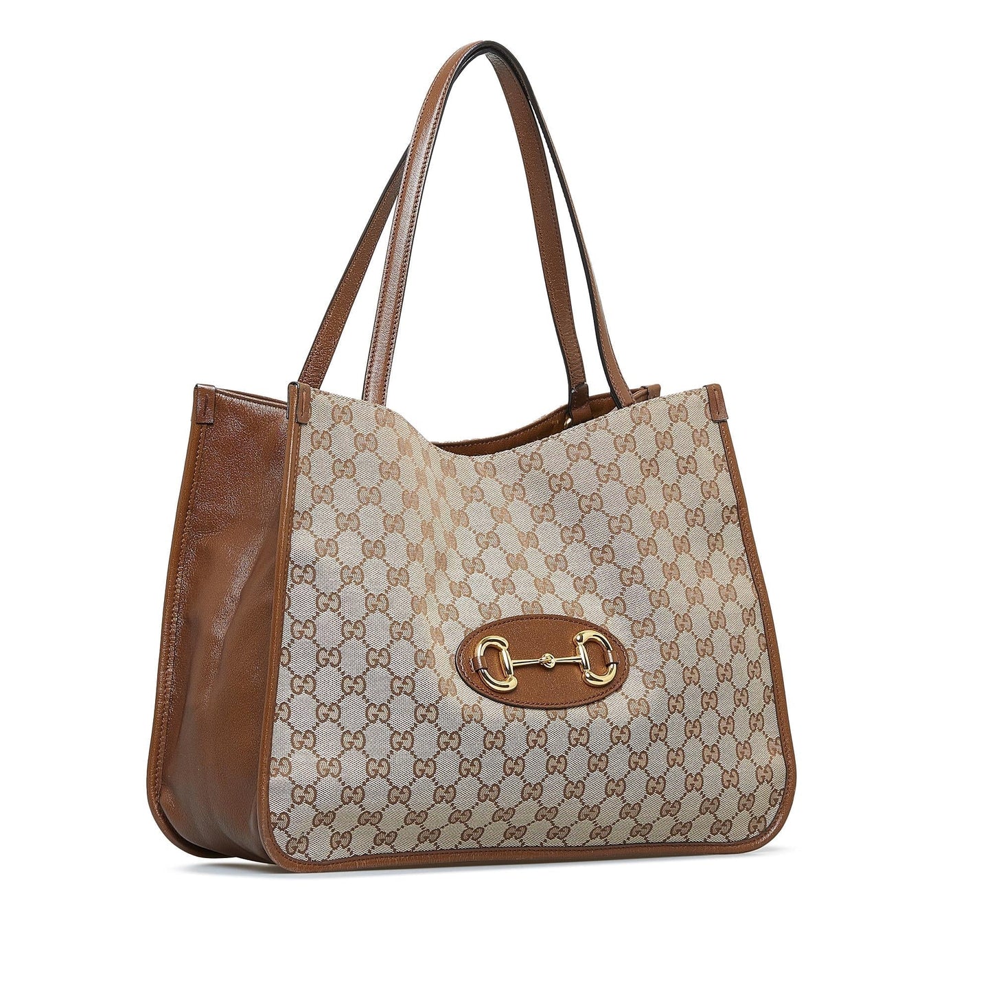 Gucci GG Canvas Horsebit 1955 (efXOqF)