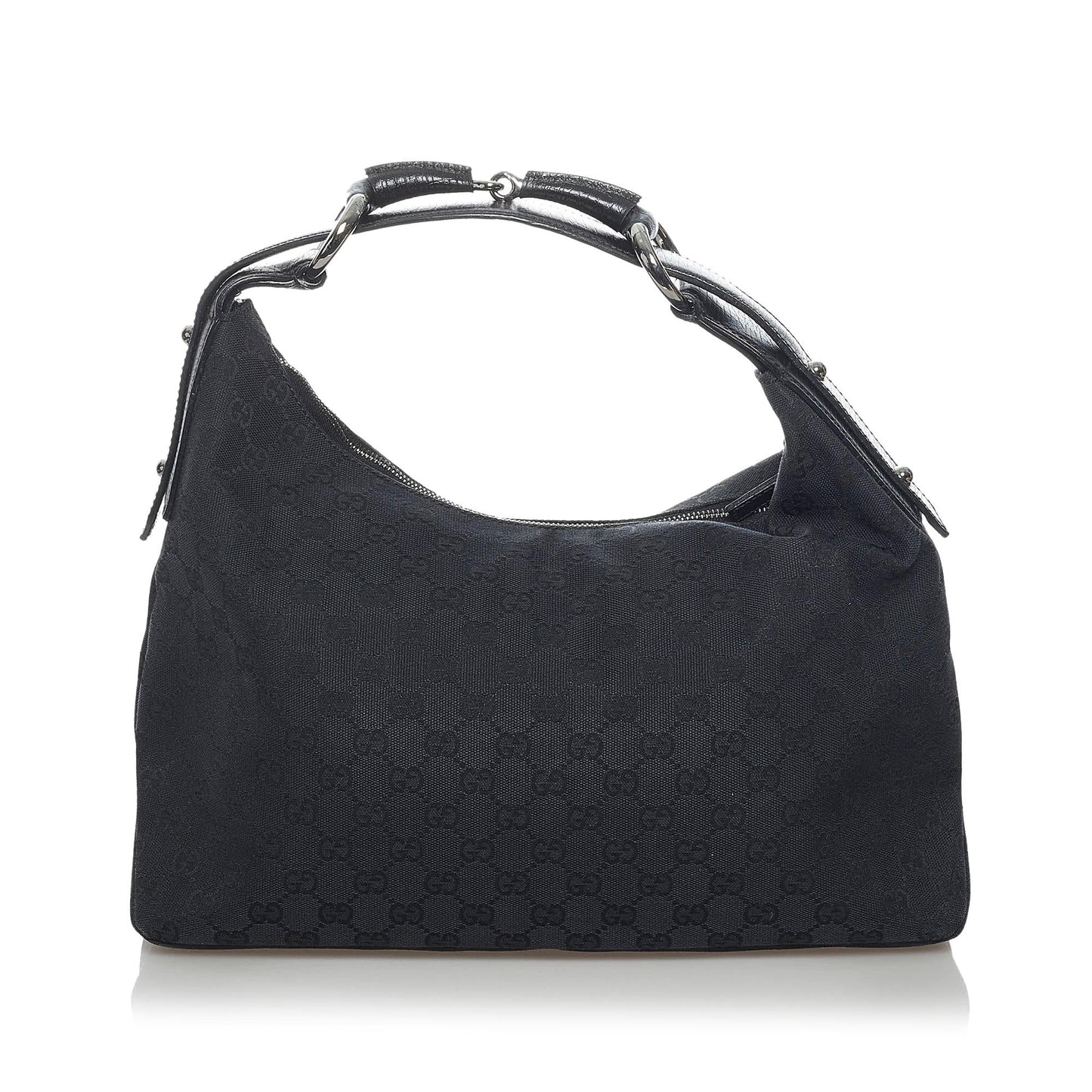 Gucci GG Canvas Horsebit Hobo Bag (34117)