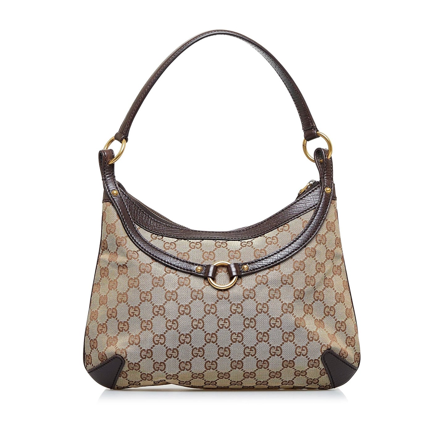 Gucci GG Canvas Horsebit Hobo Bag (3vKr0U)
